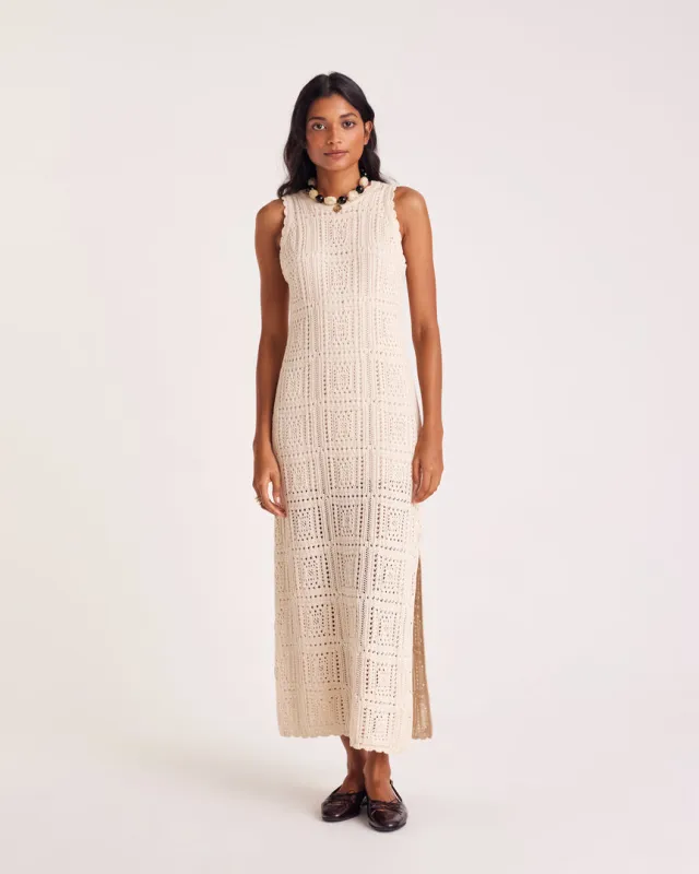 Josy ecru dress sold by Balzac Paris