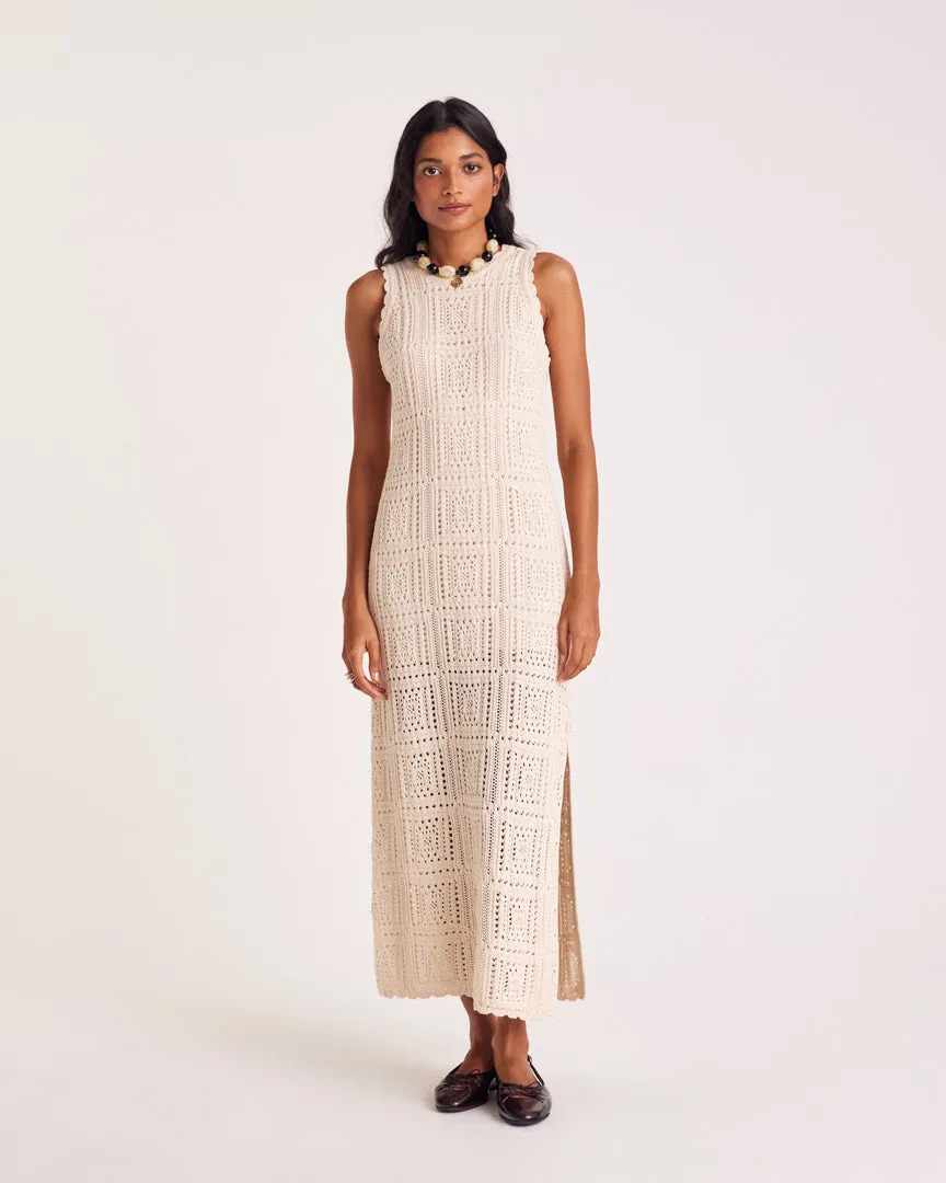 Josy ecru dress sold by Balzac Paris