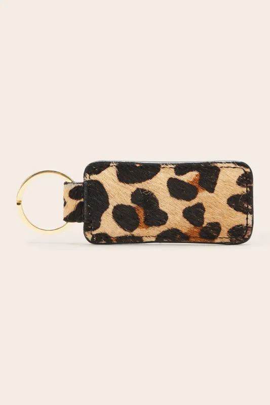 Nestor pony leopard keychain sold by Balzac Paris