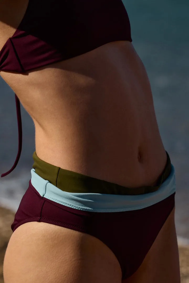 Julio plum bikini bottoms sold by Balzac Paris product image thumbnail 4