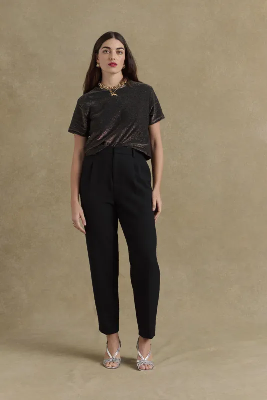 Black Abramo trousers sold by Balzac Paris