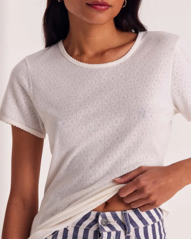 Willow ecru top sold by Balzac Paris