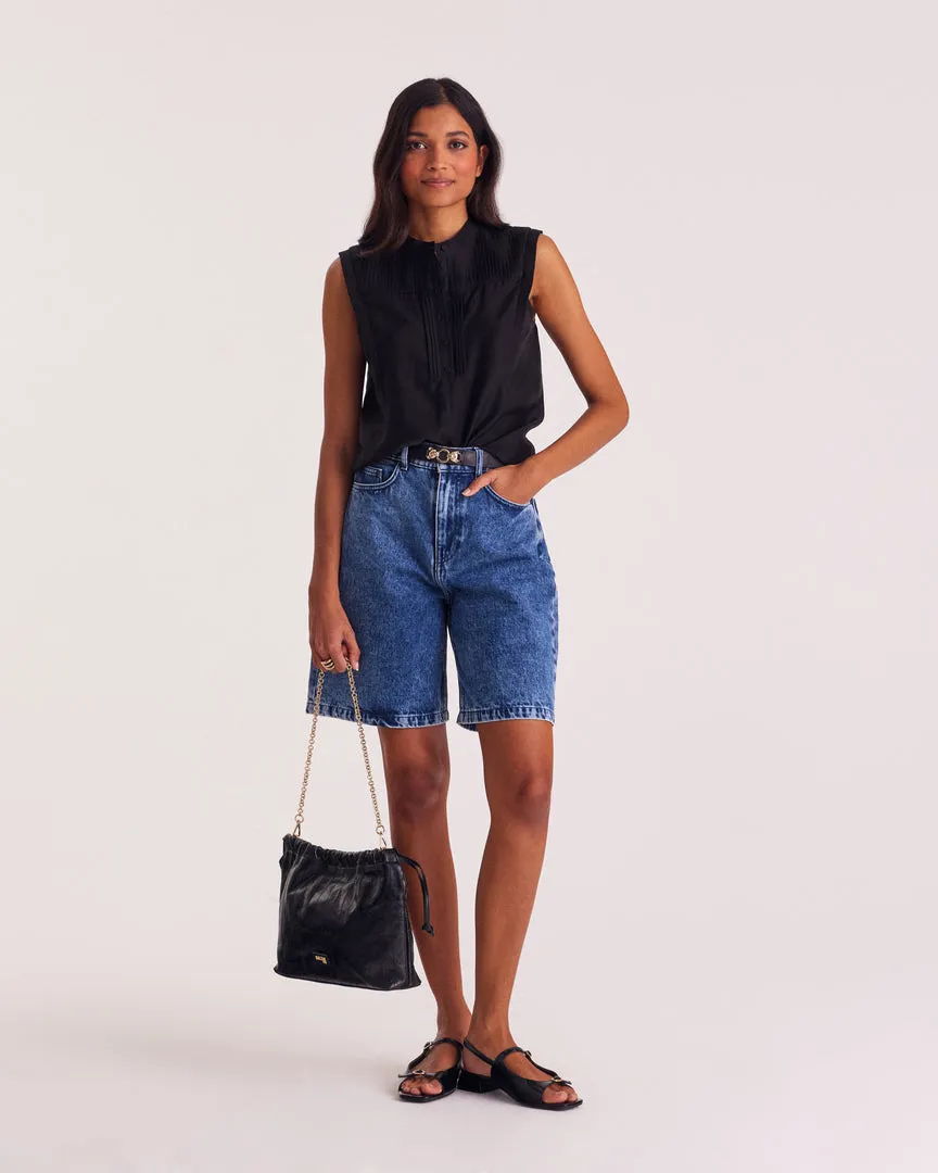 Black Altea blouse sold by Balzac Paris product image thumbnail 2