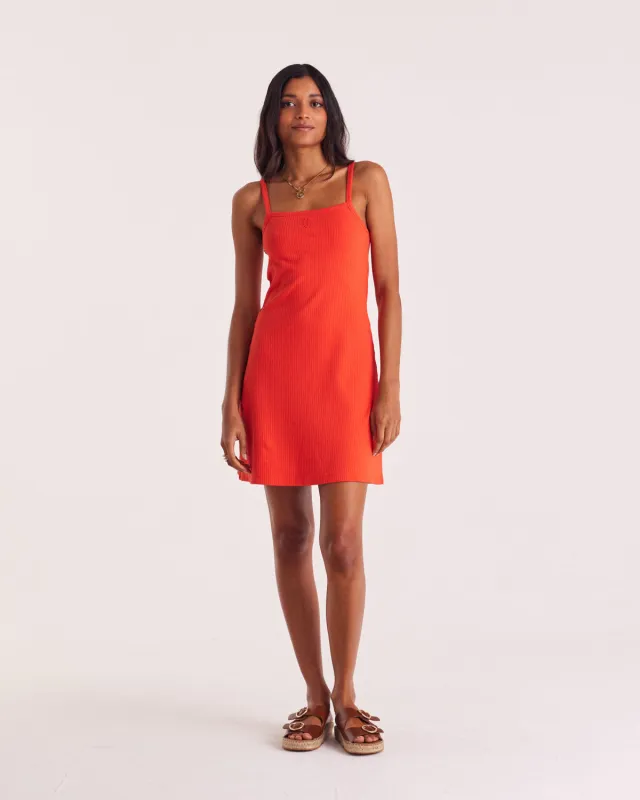 Camila Orange Dress made by Balzac Paris