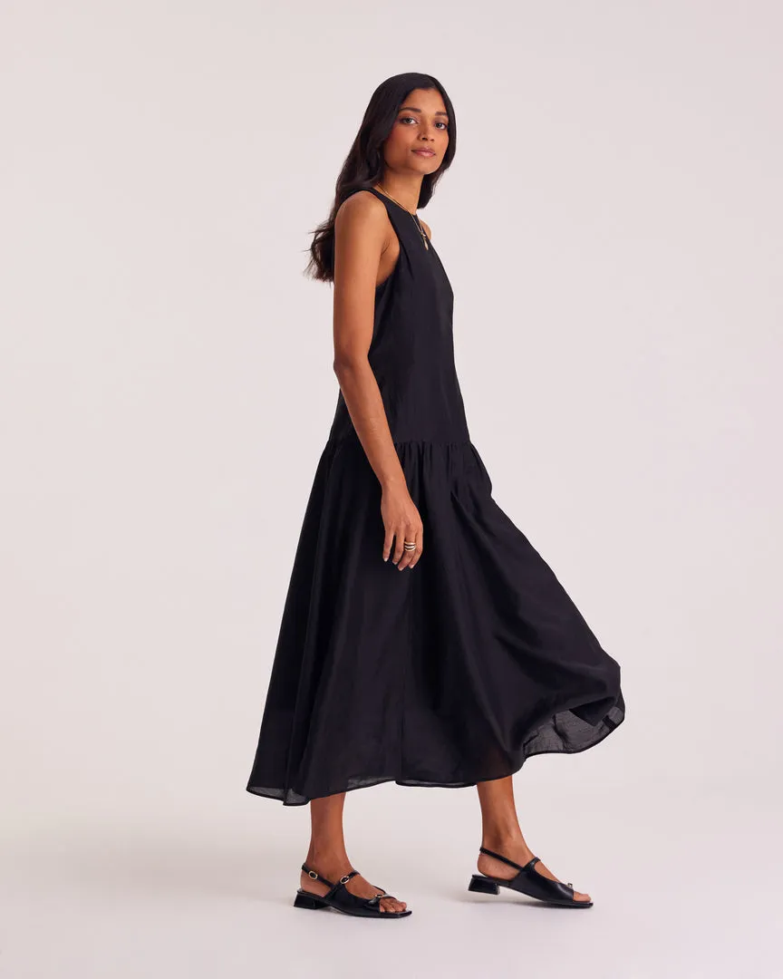 Evelina black dress sold by Balzac Paris product image thumbnail 3