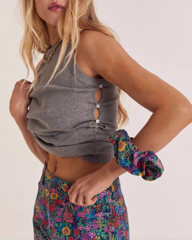 Oria Anthracite Grey Top sold by Balzac Paris