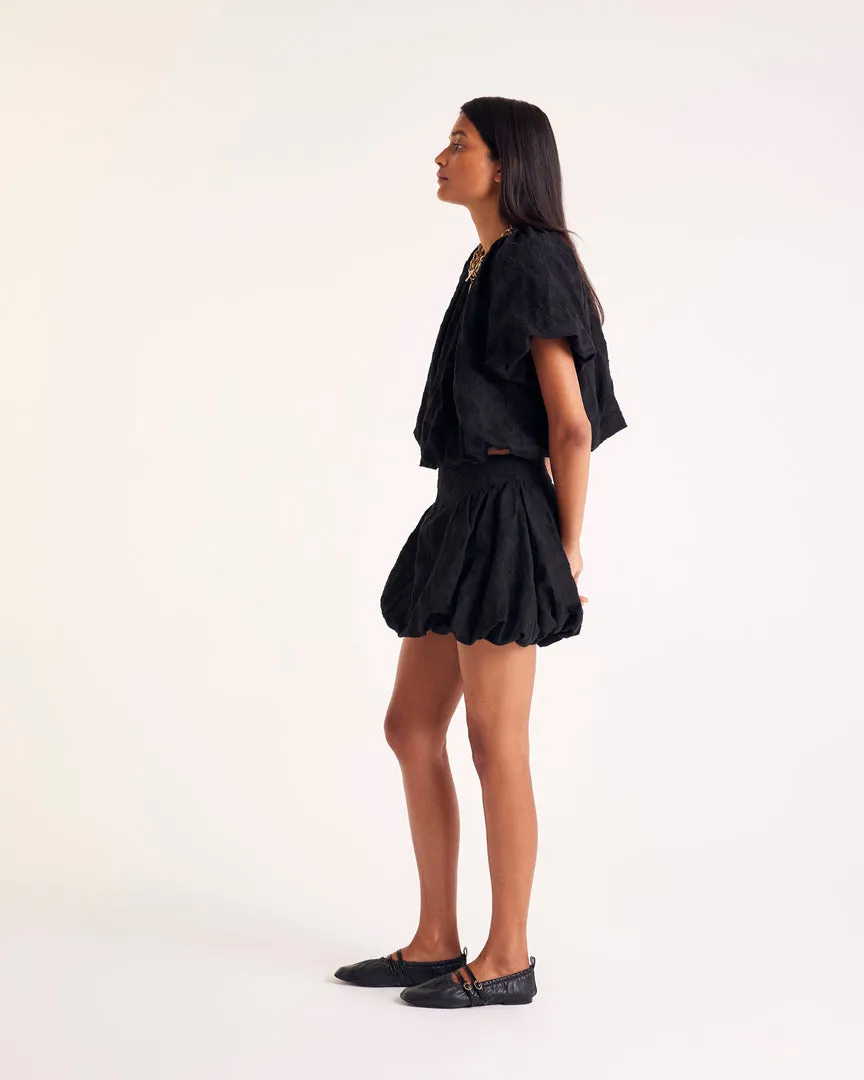 Isaure blouse with black embroidery sold by Balzac Paris product image thumbnail 2