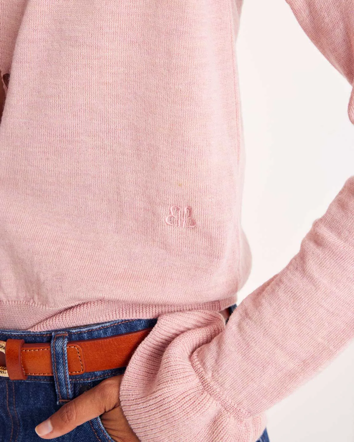 Rosalie pink cardigan sold by Balzac Paris product image thumbnail 4