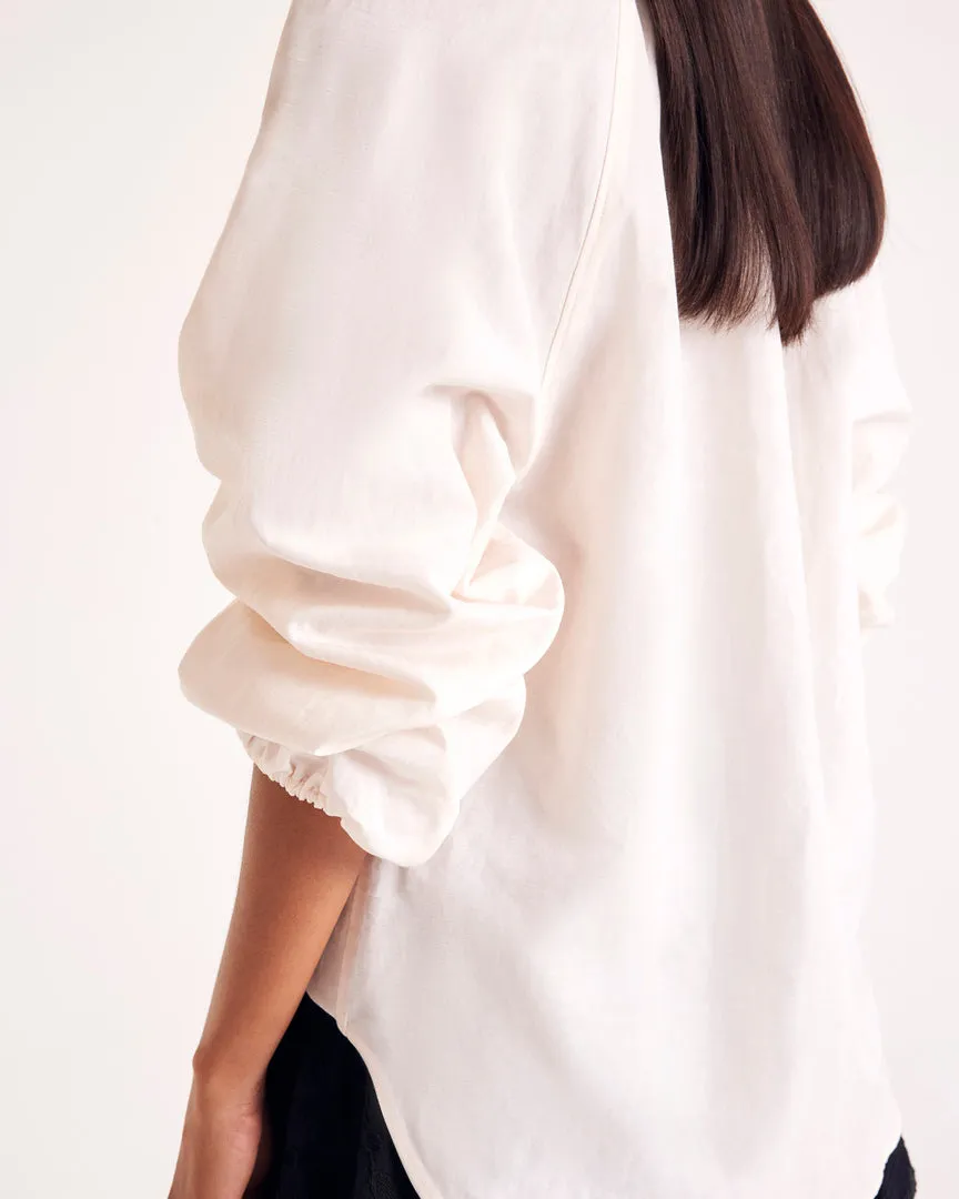 Camille light peach shirt sold by Balzac Paris product image thumbnail 5