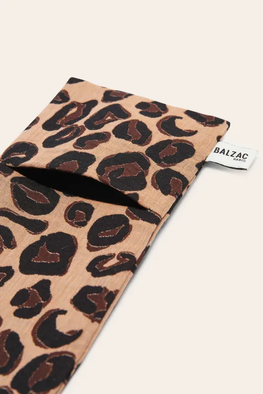LBB x Balzac leopard clutch sold by Balzac Paris