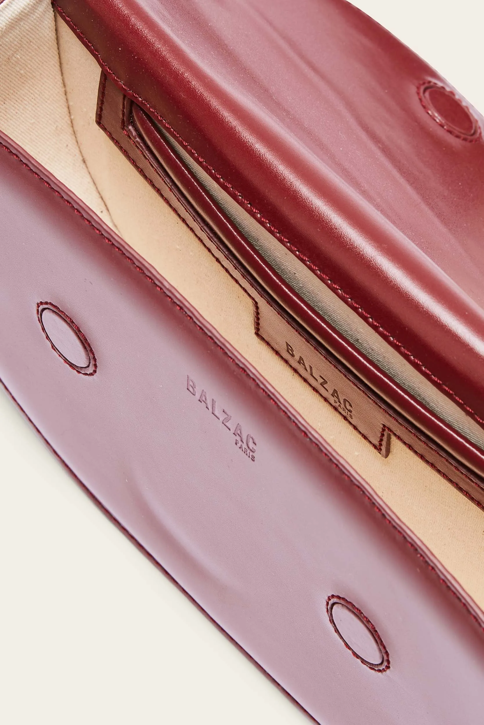 Burgundy Maé bag sold by Balzac Paris product image thumbnail 5