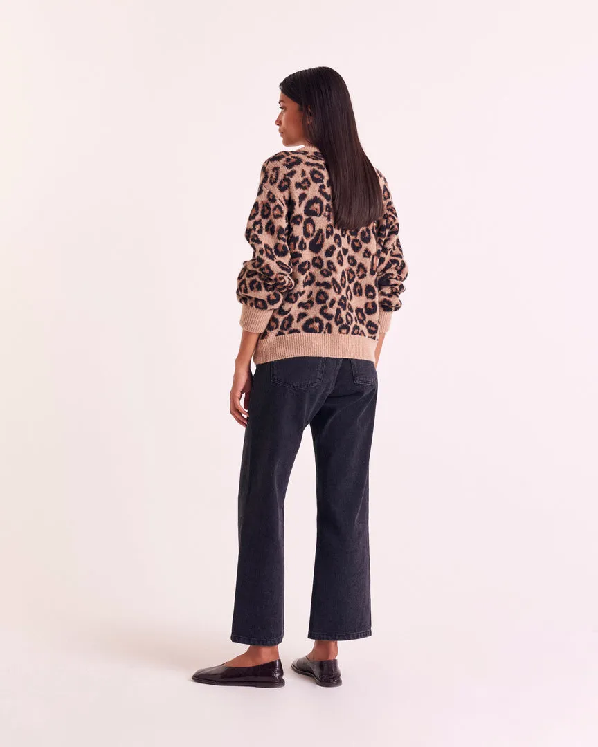 Leopard Idol Cardigan sold by Balzac Paris product image thumbnail 4