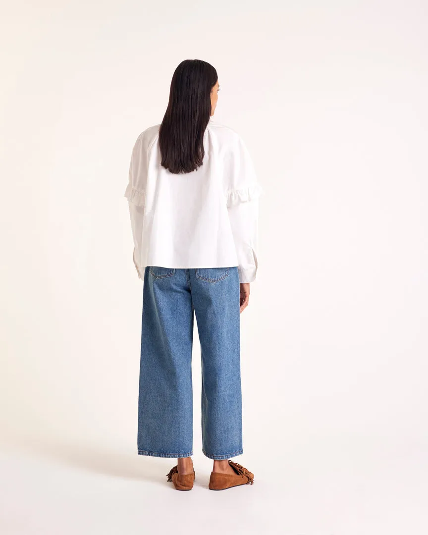 Jeanne natural white shirt sold by Balzac Paris product image thumbnail 4