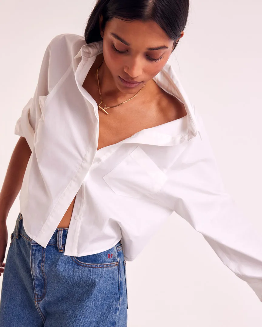 Eustache natural white shirt sold by Balzac Paris