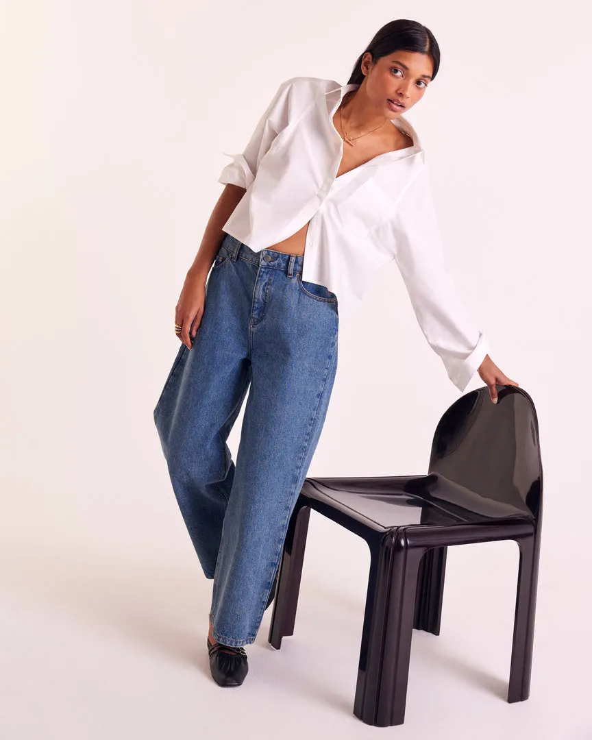 Eustache natural white shirt sold by Balzac Paris product image thumbnail 5