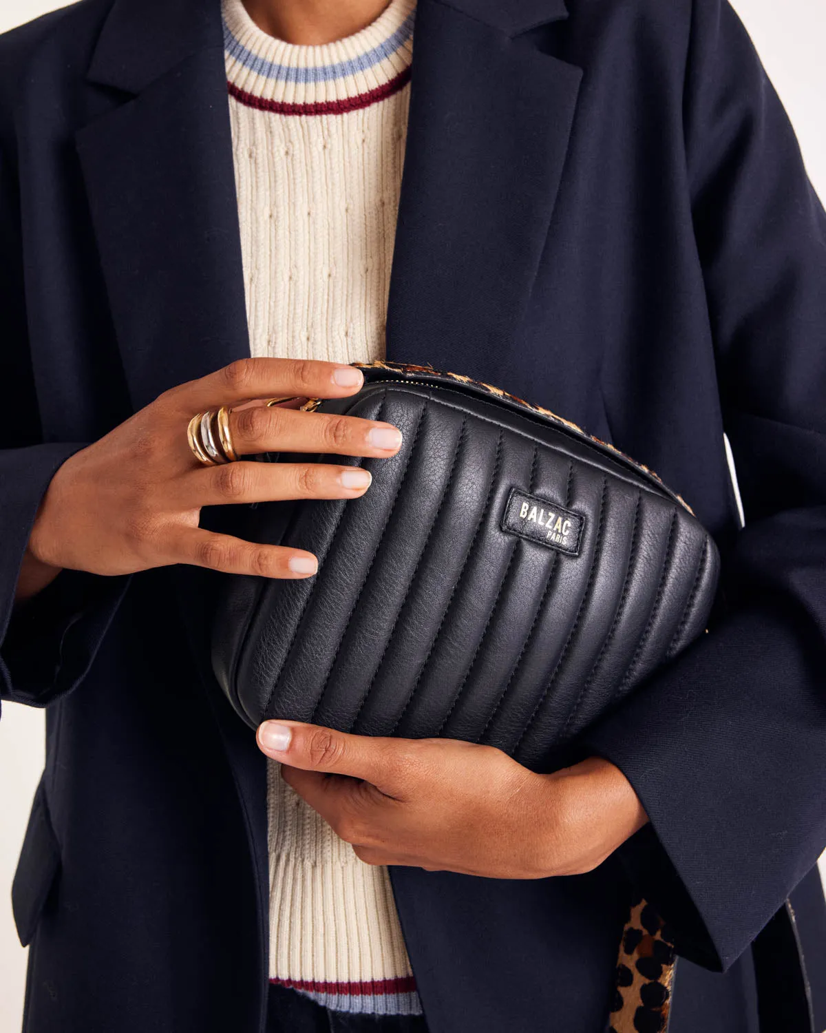 Pacome dark navy blue jacket sold by Balzac Paris product image thumbnail 5