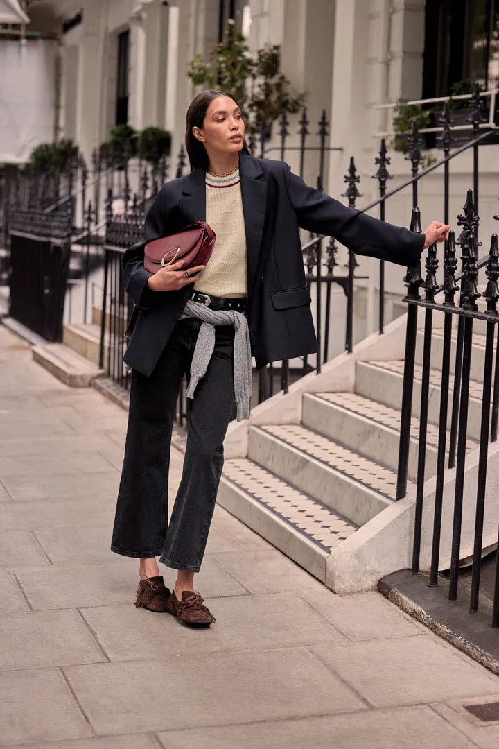 Pacome dark navy blue jacket sold by Balzac Paris product image thumbnail 4
