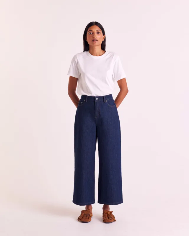 Raw blue Romeo jeans sold by Balzac Paris