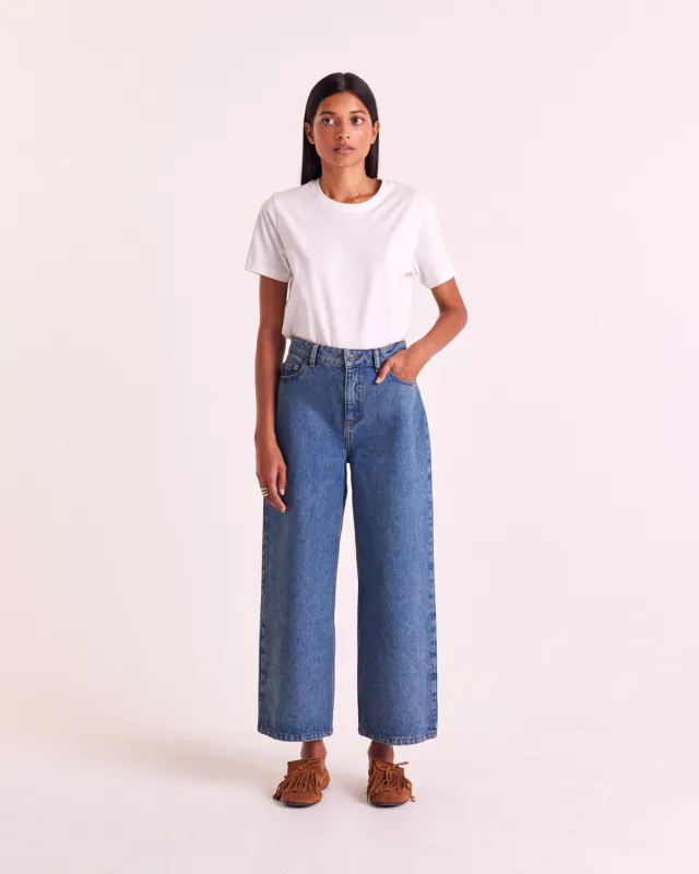 Vintage blue Romeo jeans sold by Balzac Paris