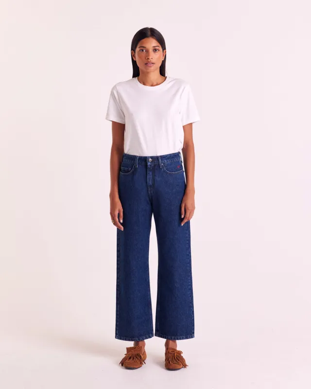 Jean Leonard indigo blue sold by Balzac Paris