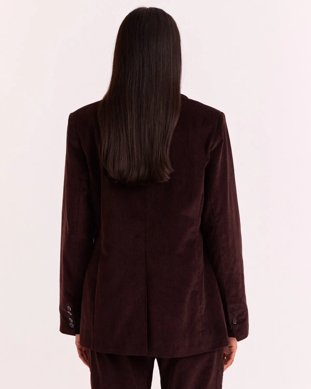 Chocolate Velvet Judith Jacket sold by Balzac Paris product image thumbnail 4