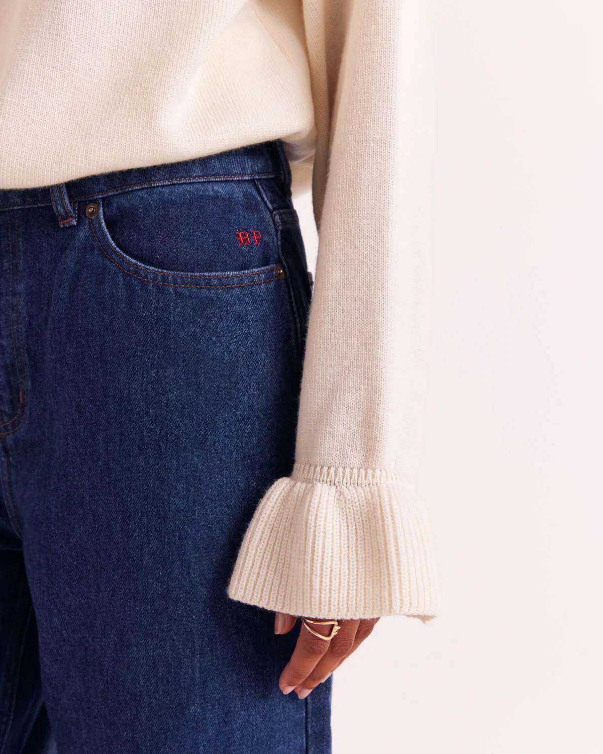 Ecru Pauline Sweater sold by Balzac Paris product image thumbnail 2