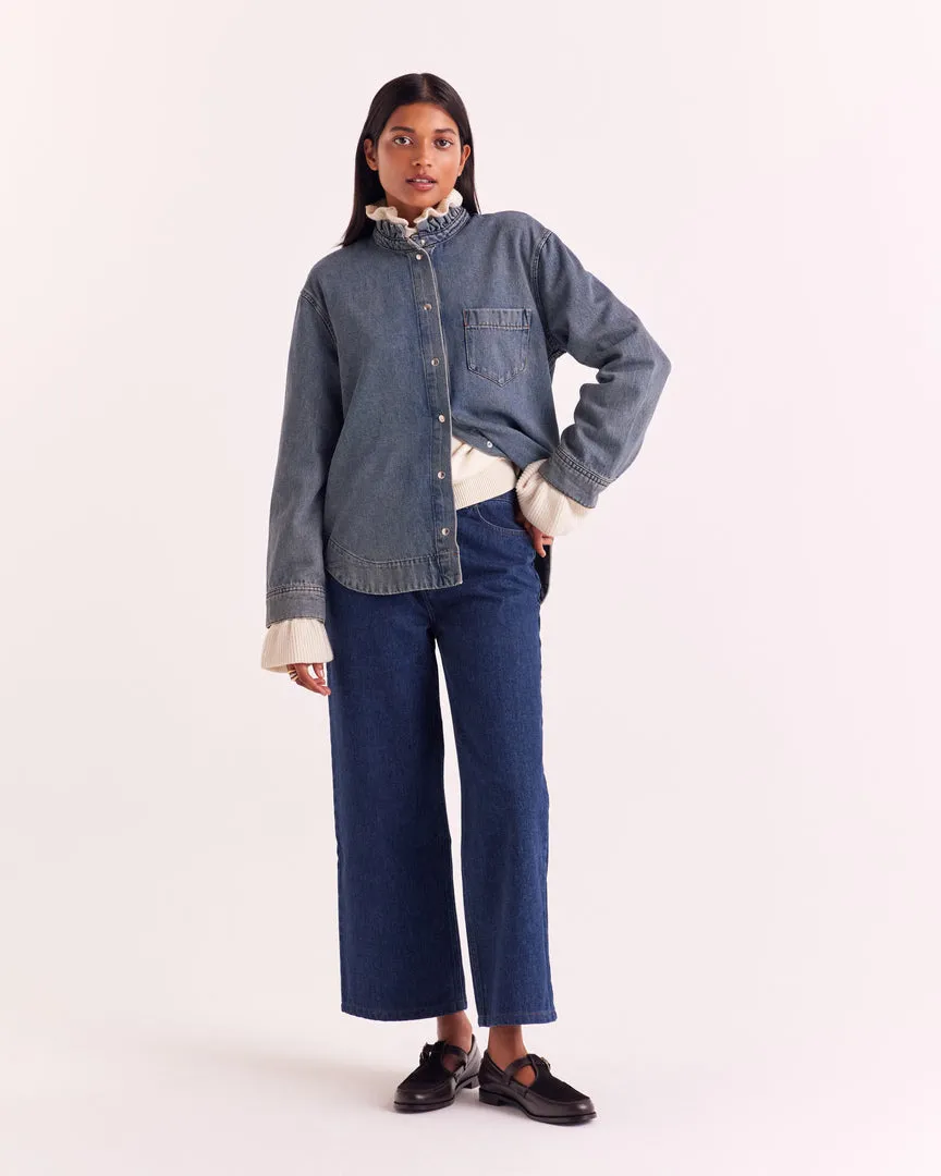 Vintage Blue Salomé Shirt sold by Balzac Paris product image thumbnail 2