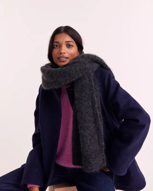 Grey Julien Scarf sold by Balzac Paris