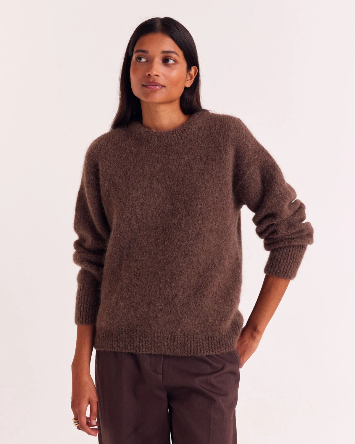 Mocha Doudou Sweater sold by Balzac Paris product image thumbnail 2