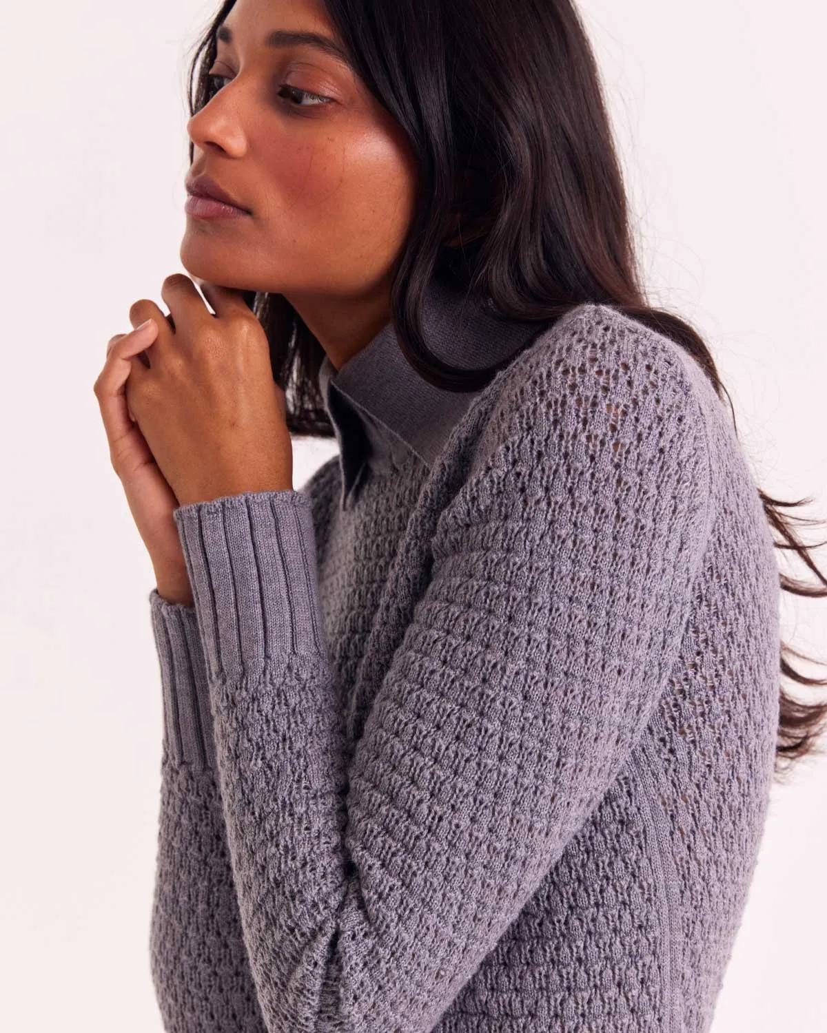 Grey Mélodie Sweater sold by Balzac Paris product image thumbnail 4