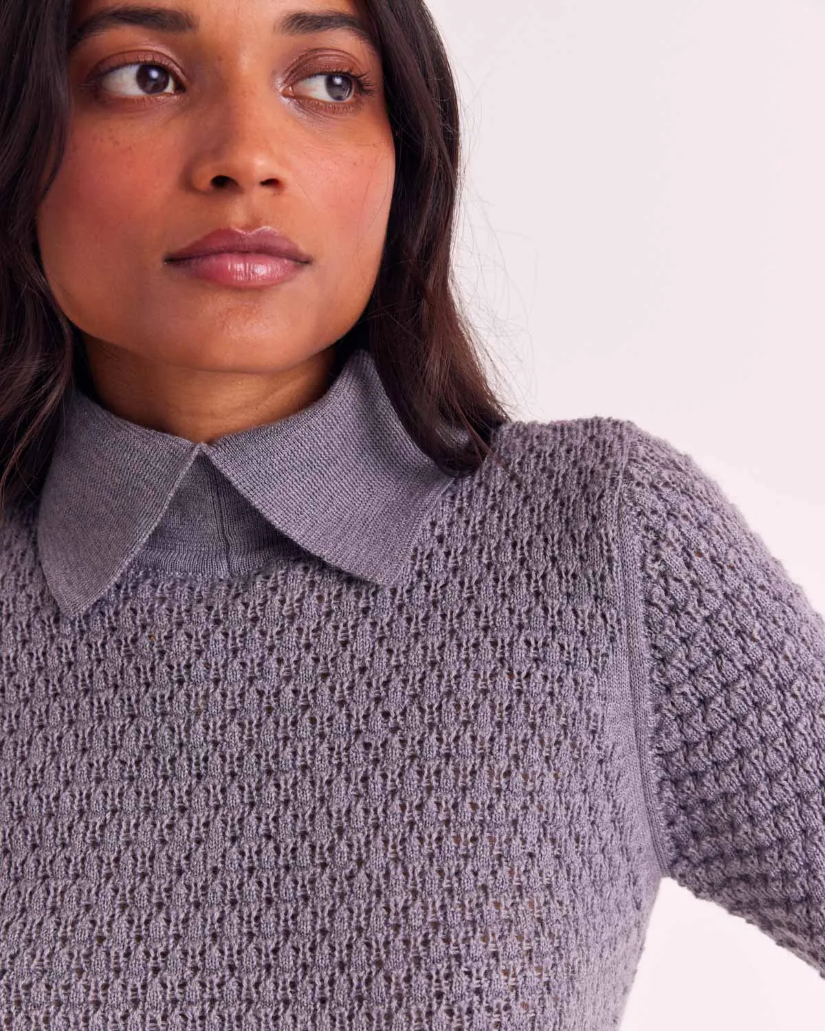Grey Mélodie Sweater sold by Balzac Paris product image thumbnail 5