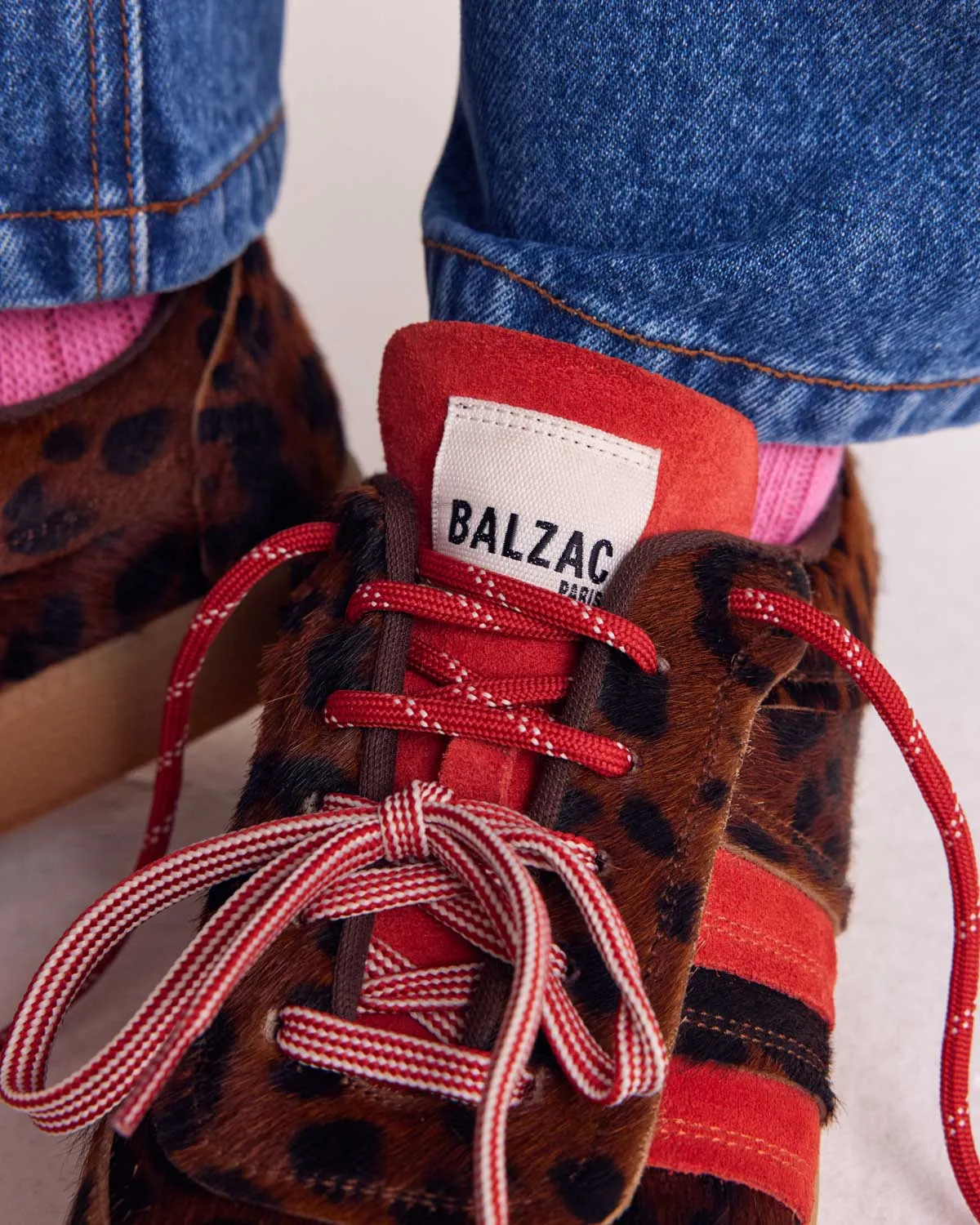 Quinn pony leopard sneakers sold by Balzac Paris product image thumbnail 2