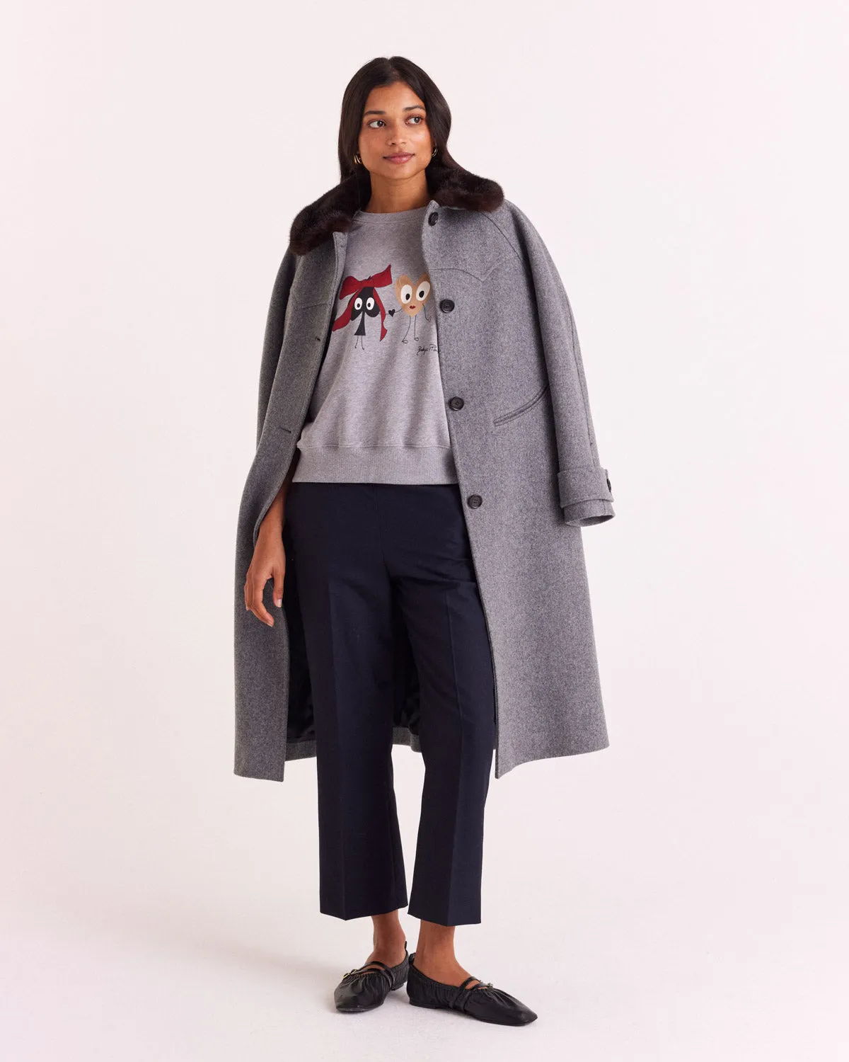 Dark Navy Sego Pants sold by Balzac Paris product image thumbnail 5