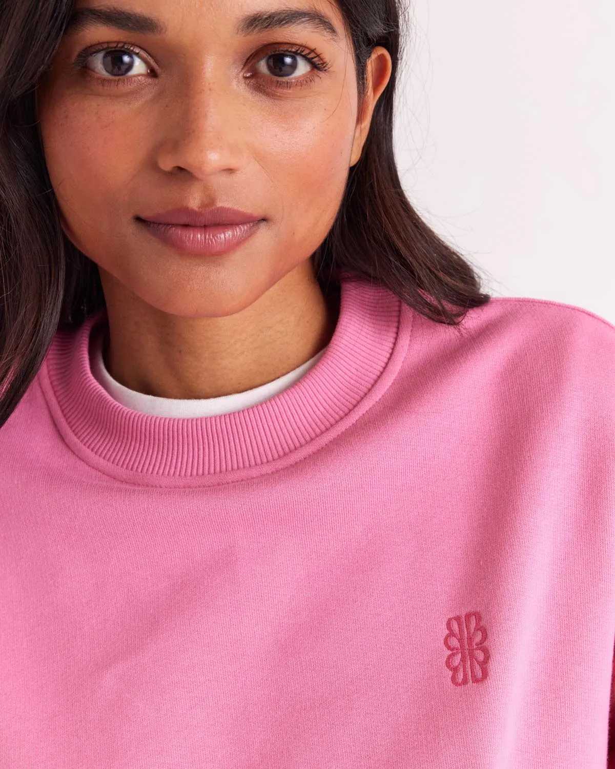 Virgil bright pink sweatshirt sold by Balzac Paris product image thumbnail 2