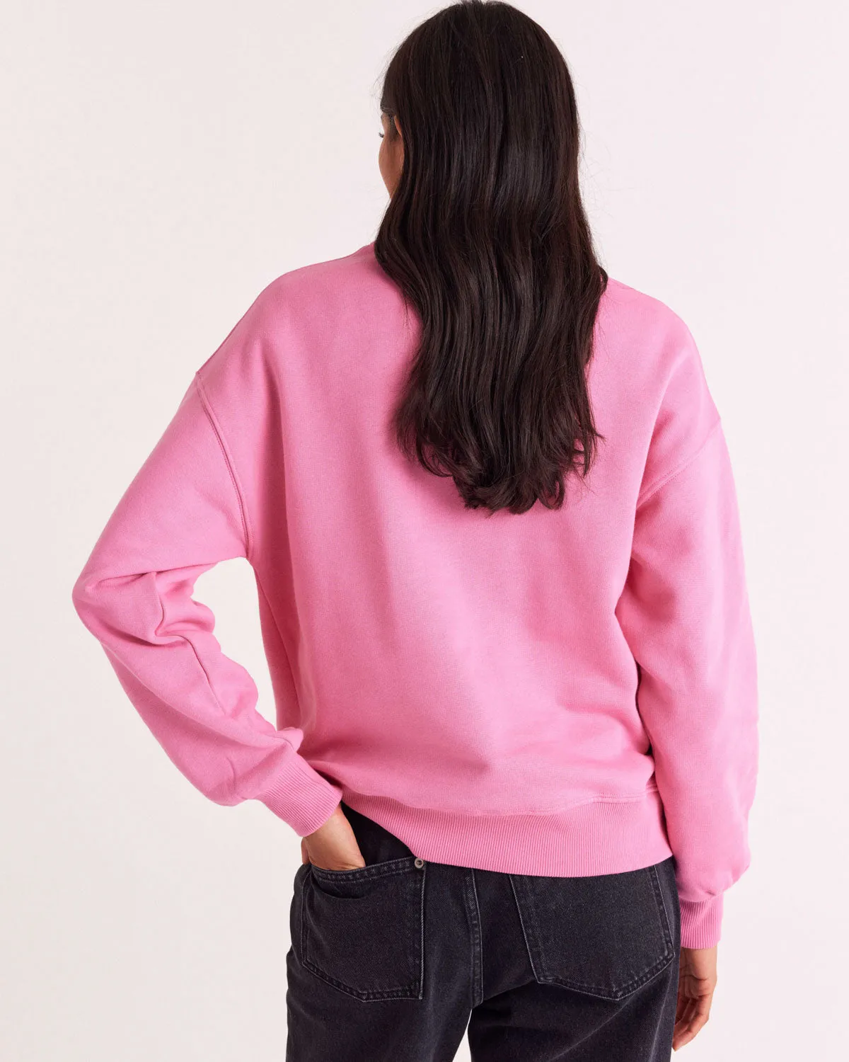 Virgil bright pink sweatshirt sold by Balzac Paris product image thumbnail 5