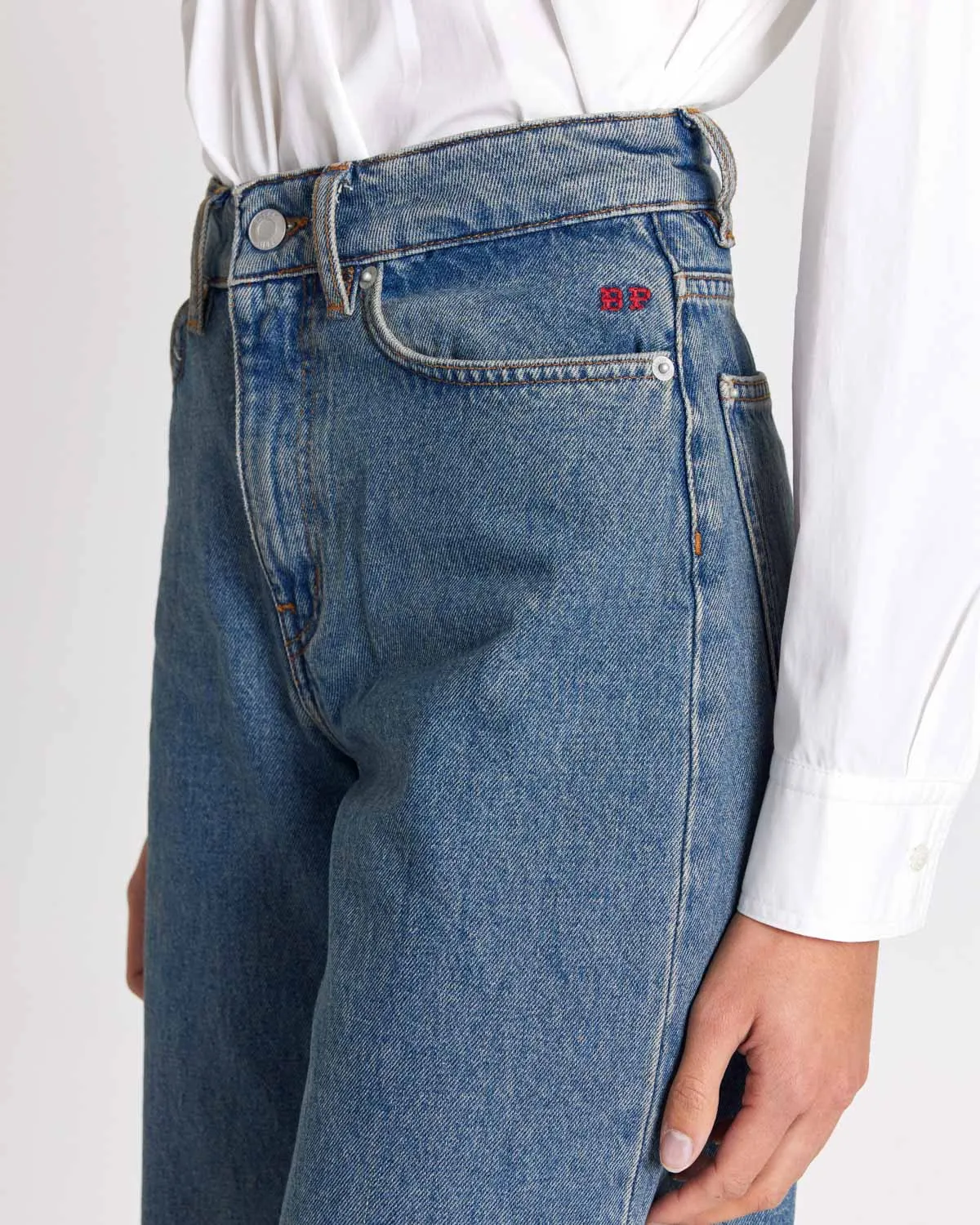 Vintage blue Jean Mateo sold by Balzac Paris product image thumbnail 4