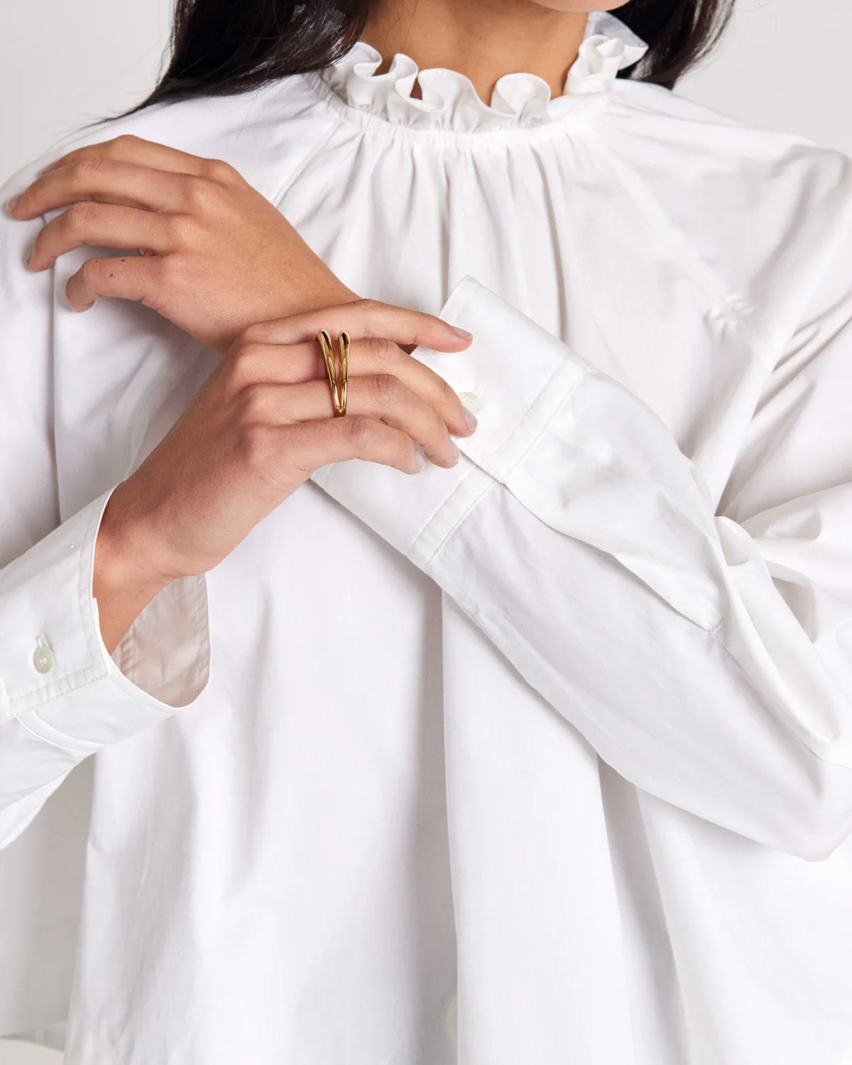 Zoélie blouse, natural white sold by Balzac Paris product image thumbnail 5