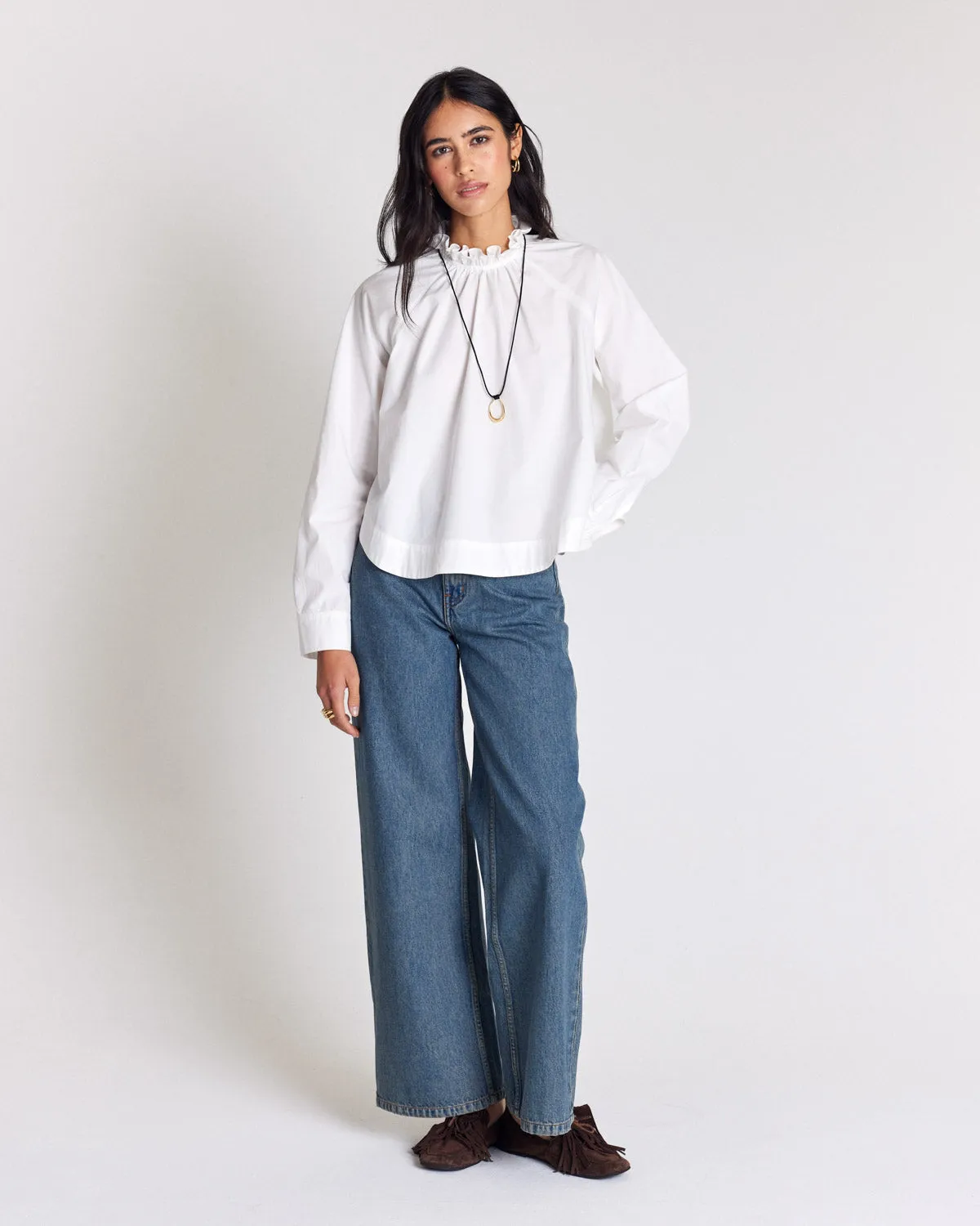 Zoélie blouse, natural white sold by Balzac Paris product image thumbnail 4