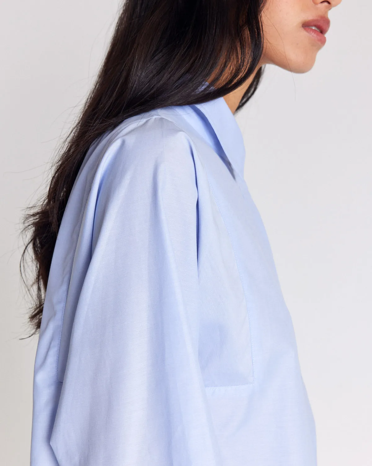 Sky blue Eustache shirt sold by Balzac Paris product image thumbnail 4