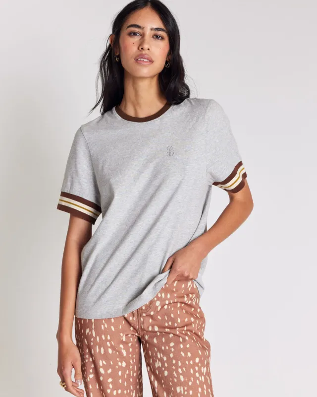 Tom heather grey t-shirt made by Balzac Paris