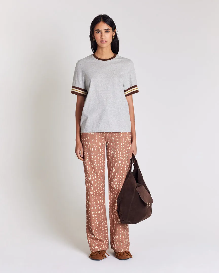 Tom heather grey t-shirt sold by Balzac Paris product image thumbnail 3