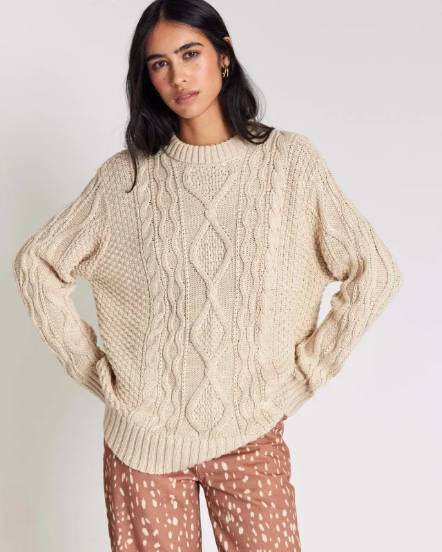 Chandler off-white sweater sold by Balzac Paris