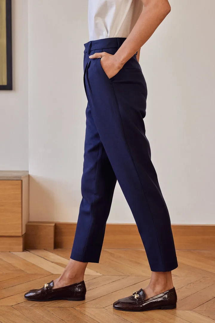 Navy Abramo pants sold by Balzac Paris product image thumbnail 2