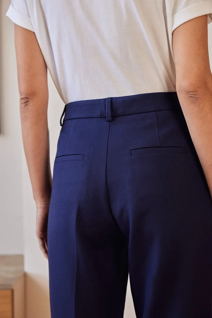 Navy Abramo pants sold by Balzac Paris product image thumbnail 3