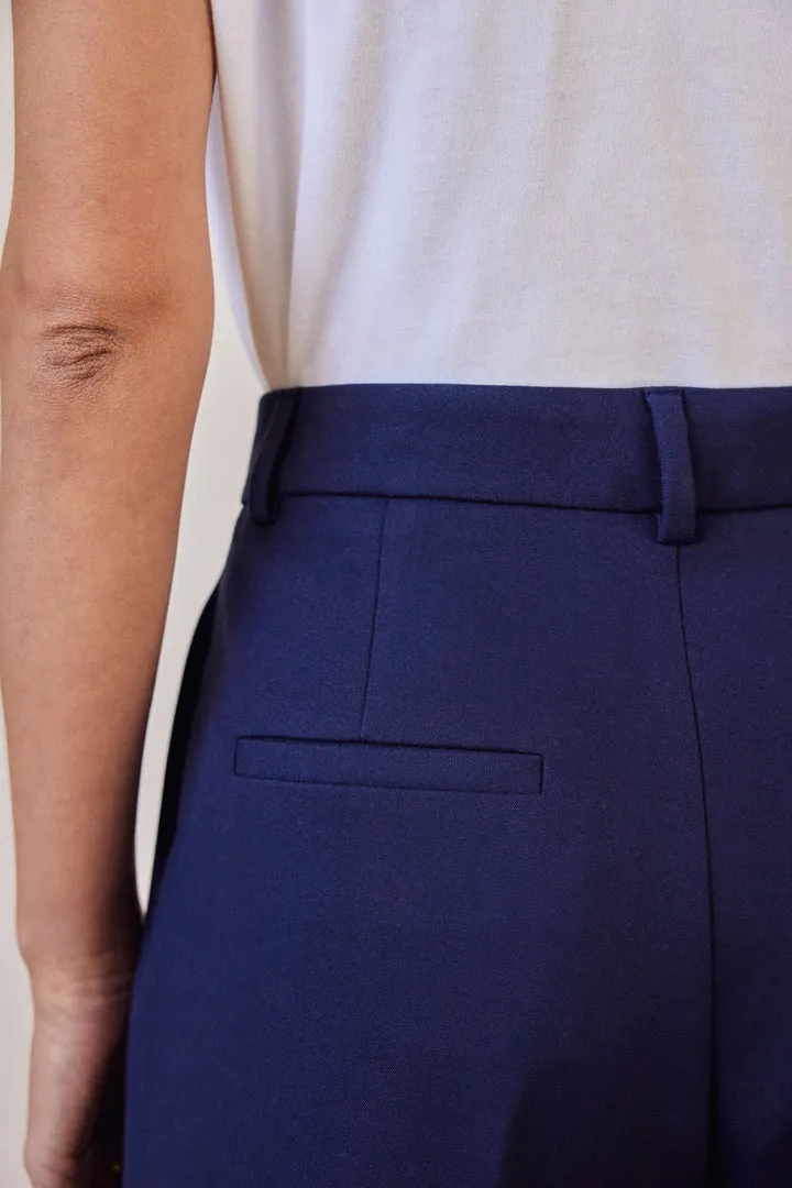 Navy Abramo pants sold by Balzac Paris product image thumbnail 5