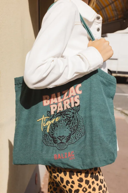 Tiger Tote sold by Balzac Paris