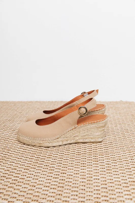 Manuela beige espadrilles sold by Balzac Paris