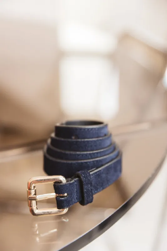 Midnight Blue Aimie Belt sold by Balzac Paris