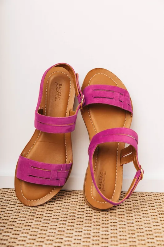 Sandals Isalina fuchsia sold by Balzac Paris