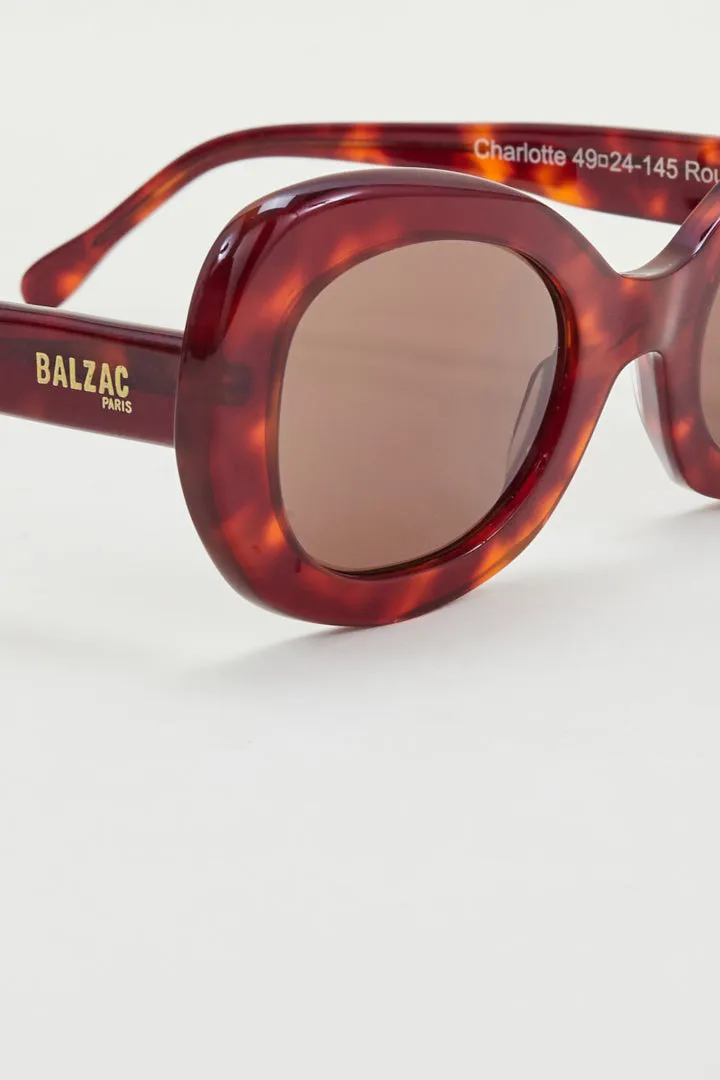 red charlotte glasses sold by Balzac Paris product image thumbnail 5